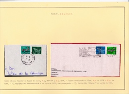 02056 2recortes  Irlanda A Navarra 1971-1977 - Cartas & Documentos