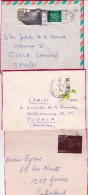 02060 3recortes Irlanda A Navarra I Geneve 1977 - Lettres & Documents