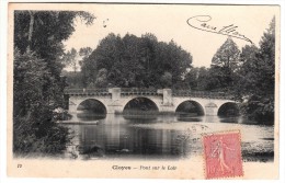 28 -Cloyes - Pont Sur Le Loir - Editeur: B.F N° 12 - Cloyes-sur-le-Loir