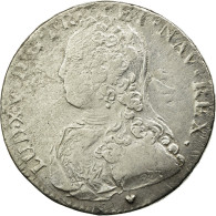 Monnaie, France, Louis XV, 1/2 Écu Aux Branches D'olivier, 1/2 ECU, 44 Sols - 1715-1774 Ludwig XV. Der Vielgeliebte
