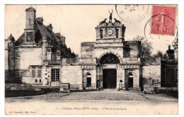 28 - Château D'Anet - L'entrée Principale - Editeur: Foucault N°1 - Anet