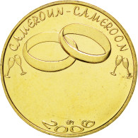 Monnaie, Cameroun, 7500 CFA-5 Africa, 2006, SPL, Brass Gilt, KM:31a - Camerún