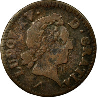 Monnaie, France, Louis XV, Liard à La Vieille Tête, Liard, 1774, Lille, TB - 1715-1774 Luis XV El Bien Amado