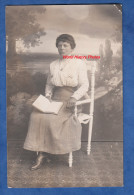 CPA Photo - BRAINE LE COMTE - Portrait De Melle Emilie GILLIART , Cultivatrice - TOP RARE - Braine-le-Comte