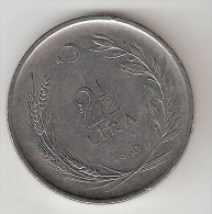 *turkye  2 1/2 Lira   1960 Km  893.1 - Turkey