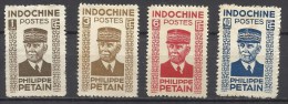 INDOCHINE. 243* / 244* / 245* / 248* - Unused Stamps