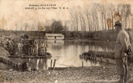 BORAN-SUR-OISE POILUS SUR LE BAC SUR L'OISE - Boran-sur-Oise