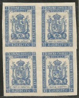 Franquicias Postales Militares 30s+32s+32s+32s** - Military Service Stamp