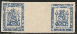 Franquicias Postales Militares 34s+35s ** - Military Service Stamp