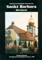 Broschüre Bärnbach Pfarre Sankt Barbara 1988/1997 Friedensreich Hundertwasser-Kirche St. Steiermark Österreich Austria - Autriche