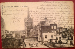 Belgique HERVE Souvenir De L'Eglise DND - Herve