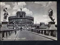 J827 Roma, Castello E Ponte S. Angelo Sul Tevere - Annulllo Roma 1963 - Castel Sant'Angelo