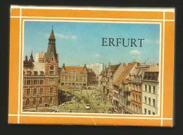 ERFURT Thüringen LEPORELLO Sammlung 13 Bilder 7,5 X 10,5 Cm - Erfurt