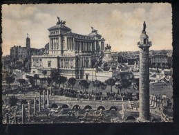 J858 Roma, Altare Della Patria - Monumento A Vittorio Emanuele - Vittoriano- Targa Storia Postale Dichiarate Onestamente - Altare Della Patria