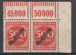 Repubblica Di Weimar - Dienstmarken Mi. 81 W OR ** - Oficial