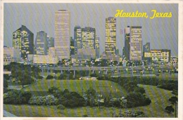 Skyline Of Downtown Houston Texas 1982 - Houston