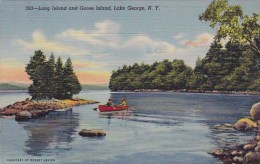 Long Island And Goose Island Lake George New York - Lake George