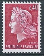 1967-69 FRANCIA MARIANNA DI CHEFFER 40 CENT MNH ** - EDV1 - 1967-1970 Maríanne De Cheffer