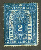 7520x   Victoria Duty 1884  SG #256b  12 1/2 (o)  Offers Welcome! - Used Stamps