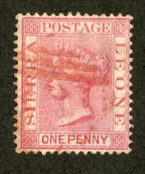 7535x   Sierra Leone 1883  SG #24 (o) Offers Welcome! - Sierra Leona (...-1960)