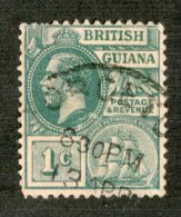 7537x   Br.Guiana 1913  SG #259 (o) Offers Welcome! - Guayana Británica (...-1966)
