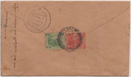 Malaya, Tiger, Commercial Cover To India, As Per The Scan - Federated Malay States