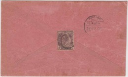 King Edward, Straits Settlements, Commercial Cover, Singapore To Rangoon, As Per The Scan - Straits Settlements