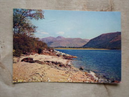 UK Scotland    Loch Linnhe And The Glencoe Mountains  From Onich    D122456 - Inverness-shire