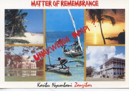 Afrique : Tanzanie Zanzibar -  Matter Of Remembrance Karibu Nyumbani - Unakwenda Wapi ? - Tanzanie