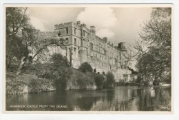 Warwickshire        Warwick            Castle From The Island - Warwick