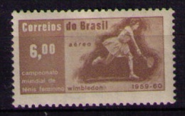 BRASIL 1960 - TENNIS - YVERT PA Nº 91 - Poste Aérienne