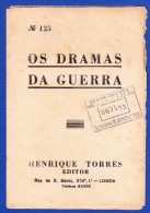 1945 -- OS DRAMAS DA GUERRA - FASCÍCULO Nº 125 .. 2 IMAGENS - Libros Antiguos Y De Colección