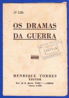 1945 -- OS DRAMAS DA GUERRA - FASCÍCULO Nº 126 .. 2 IMAGENS - Livres Anciens