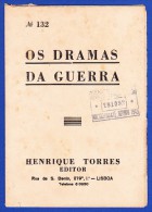 1945 -- OS DRAMAS DA GUERRA - FASCÍCULO Nº 132 .. 2 IMAGENS - Libros Antiguos Y De Colección