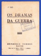 1945 -- OS DRAMAS DA GUERRA - FASCÍCULO Nº 145 .. 2 IMAGENS - Livres Anciens