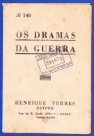 1945 -- OS DRAMAS DA GUERRA - FASCÍCULO Nº 148 .. 2 IMAGENS - Old Books