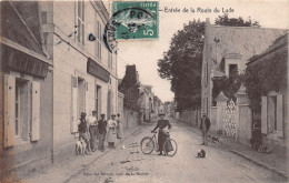 ¤¤  -   PONTVALLAIN   -   Entrée De La Route Du Lude  -  ¤¤ - Pontvallain