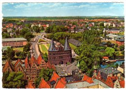 Lübeck - Blick Auf Holstentor Und Salzspeicher 2 - Lübeck