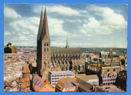Lübeck - Blick V Aussichtsturm St Petri Auf St Marien Und Rathaus - Lübeck