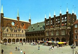 Lübeck - Markt Mit Rathaus 7 - Luebeck