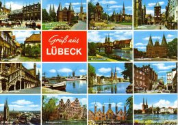 Lübeck - Mehrbildkarte 10 - Lübeck