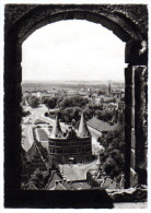 Lübeck - S/w Blick Vom Aussichtsturm St Petri Auf Holstentor - Luebeck