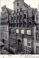 Lübeck - S/w Facade In Der Fischstrasse - Luebeck