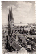 Lübeck - S/w Marienkirche Südseite - Luebeck