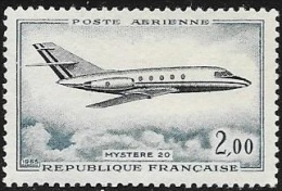 POSTE AERIENNE  N° 42   -  1965  -  NEUF  -  MYSTERE 20 - 1960-.... Postfris