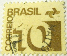 Brazil 1972 International Postage Tariff 10c - Used - Used Stamps