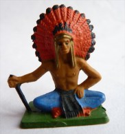 FIGURINE STARLUX  1957 INDIEN 145 -  CHEF ASSIS 2 Incomplet - Starlux