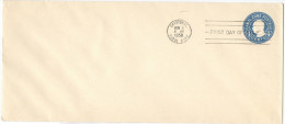 ZONA DEL CANALE - CANAL ZONE - PANAMA - 1958 - 4c Prepaid Envelope - Intero Postale - Entier Postal - Postal Statione... - Canal Zone