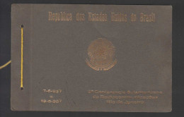 Brazil Brasil 1937 Folder Radio Conference Rio De Janeiro 1937 - Briefe U. Dokumente