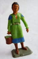 FIGURINE STARLUX  1969 INDIEN 5163 - FEMME FAR WEST SCEAU D'EAU Indienne (1) - Starlux